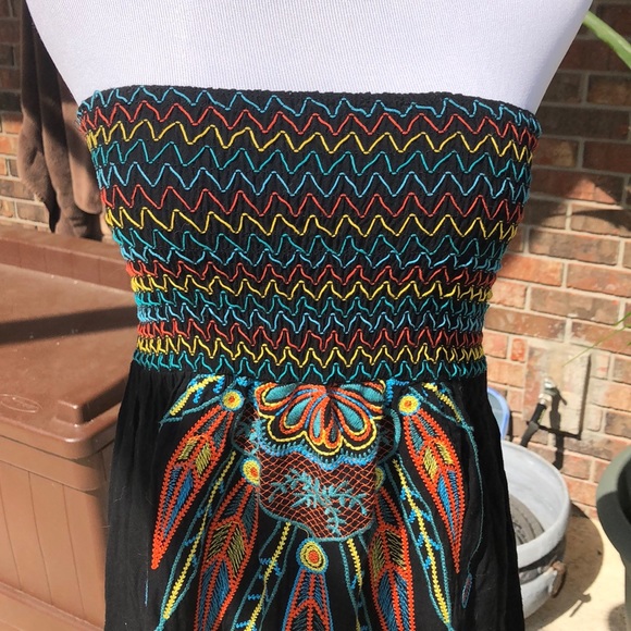 NARANKA Embroidered Strapless Top - M - Picture 3 of 6